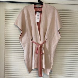 NWT Reversible LOFT wrap sweater, sz XS/S